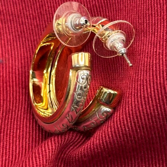 Brighton Venezia Hoop Post Earrings - Picture 4 of 16